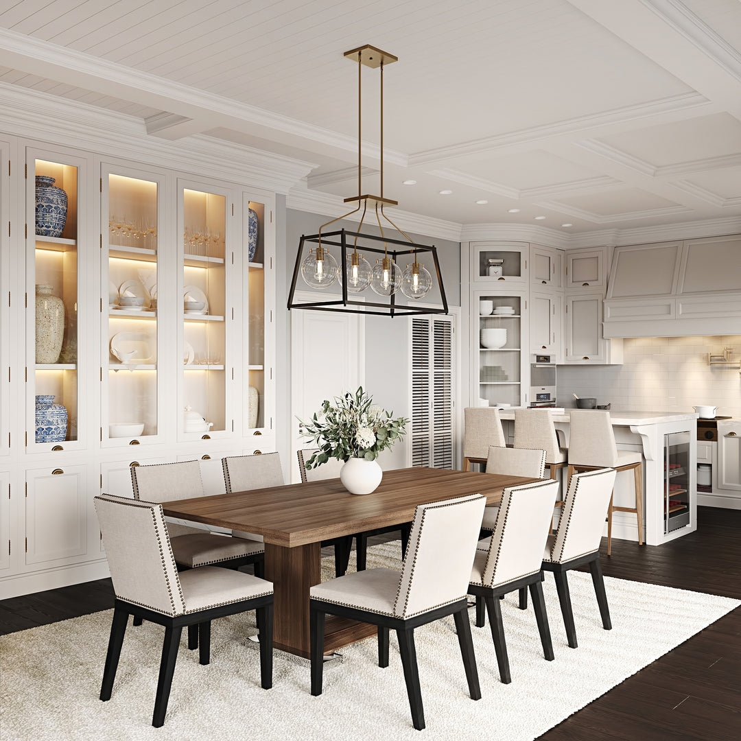 Bridgetown 4 Light Linear Pendant / Island Light by Artcraft Lighting - view 2