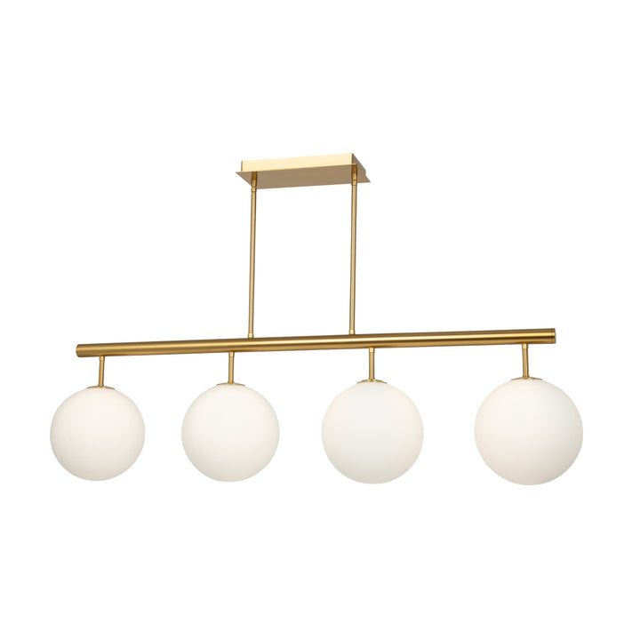 Aurelia Linear Pendant / Island Light in Brass by Artcraft Lighting
