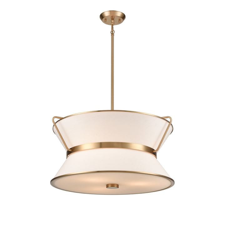 Layla Pendant, 6 Light / 23" W, by Artcraft Lighting