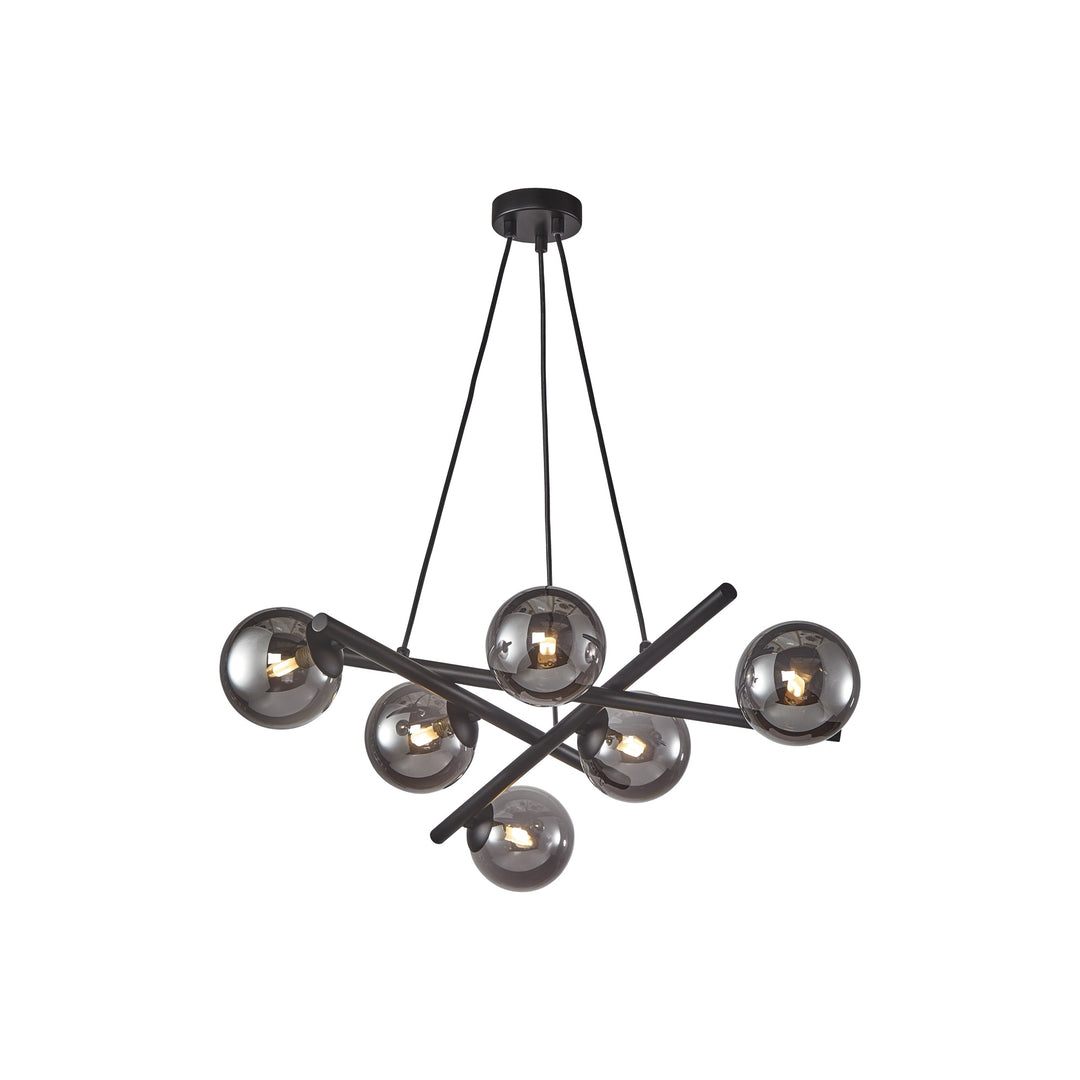 Modena Chandelier in Black by Artcraft Lighting