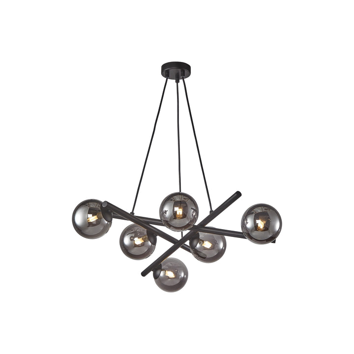 Modena Chandelier in Black by Artcraft Lighting