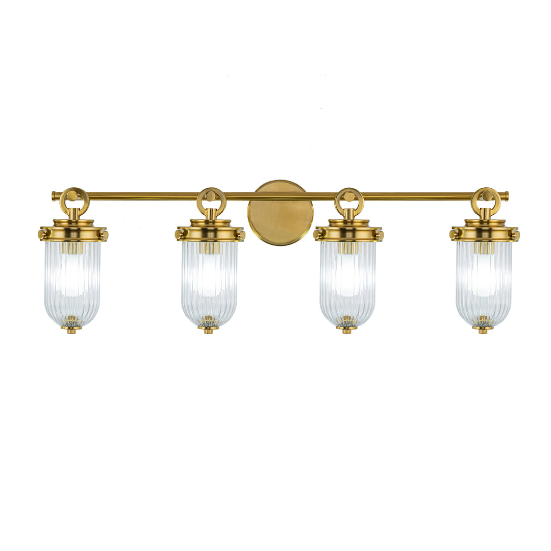 Myla Vanity Light, 4 Light / 33.8" W, by Artcraft Lighting