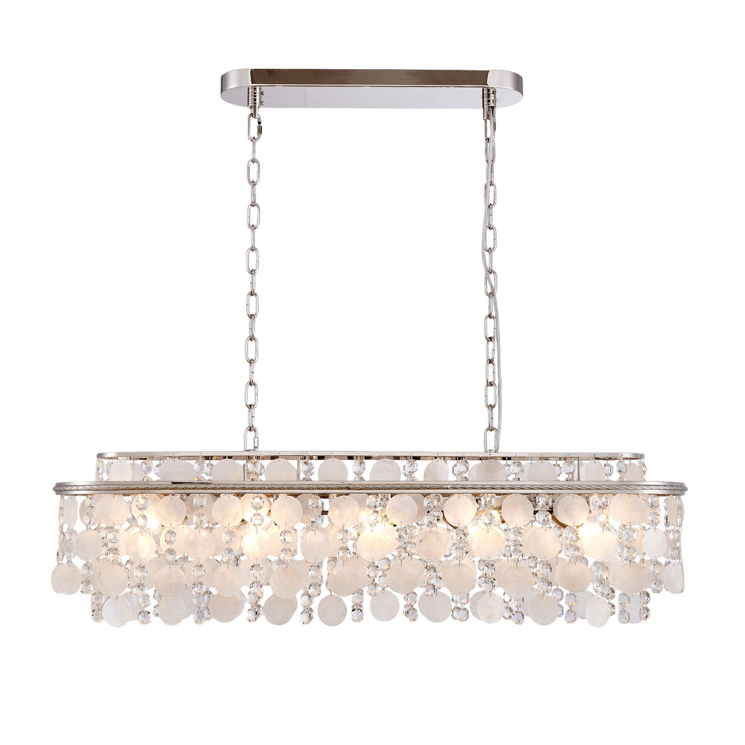 Avara 12 Light Linear Pendant / Island Light by Artcraft Lighting