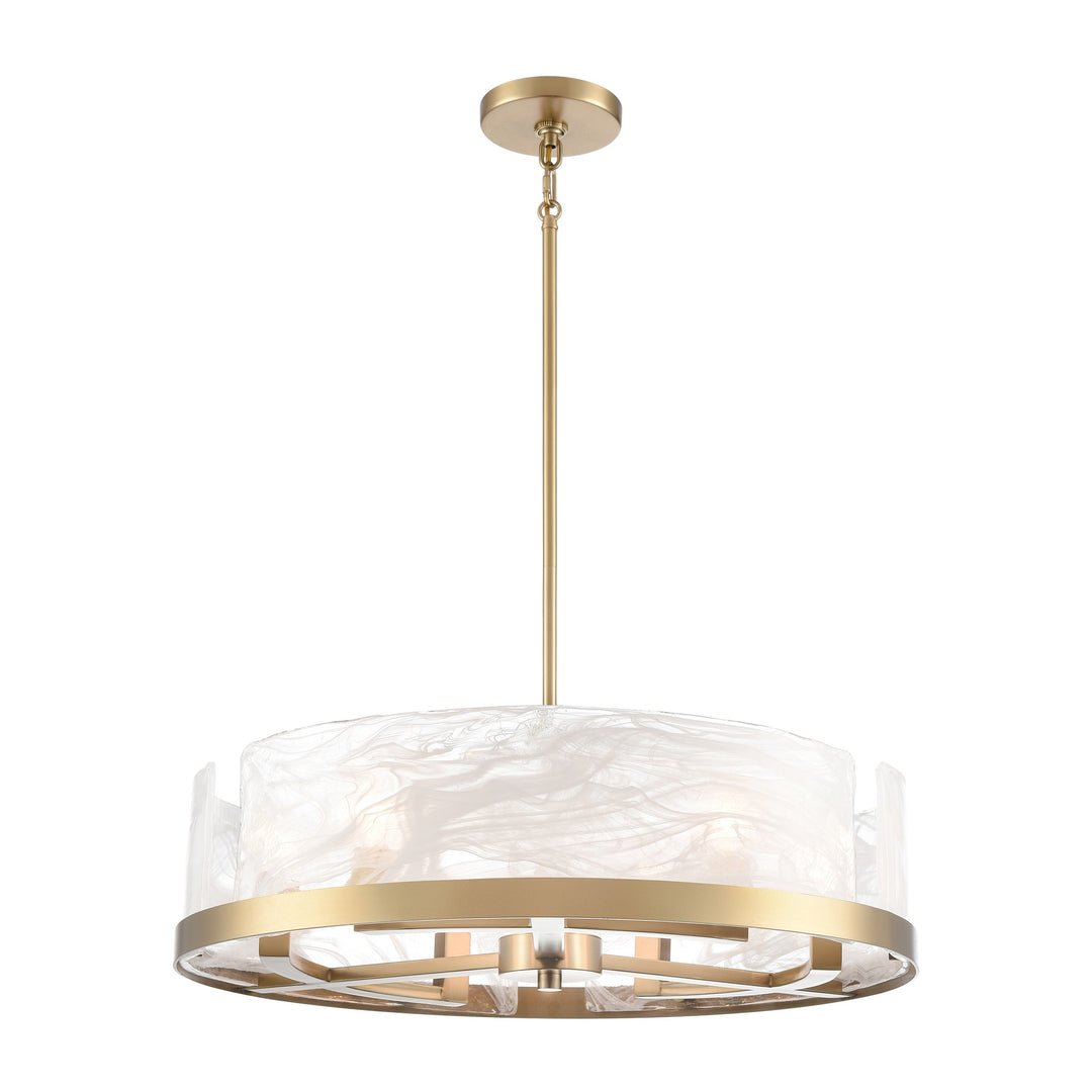 Skye Chandelier, 6 Light / 24" W, by Artcraft Lighting