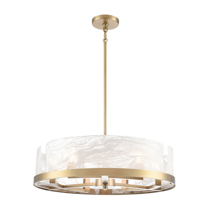Skye Chandelier, 6 Light / 24" W, by Artcraft Lighting