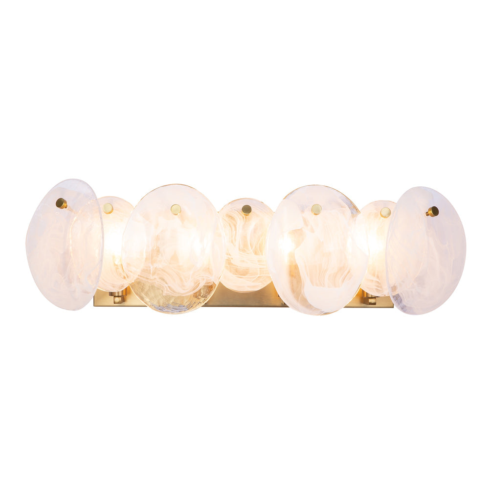 Lily Vanity Light, 4 Light / 26.3" W, by Artcraft Lighting