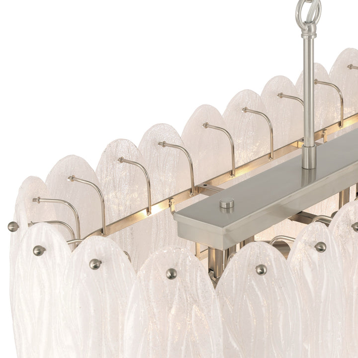 Serena 9 Light Linear Pendant / Island Light by Artcraft Lighting - view 3
