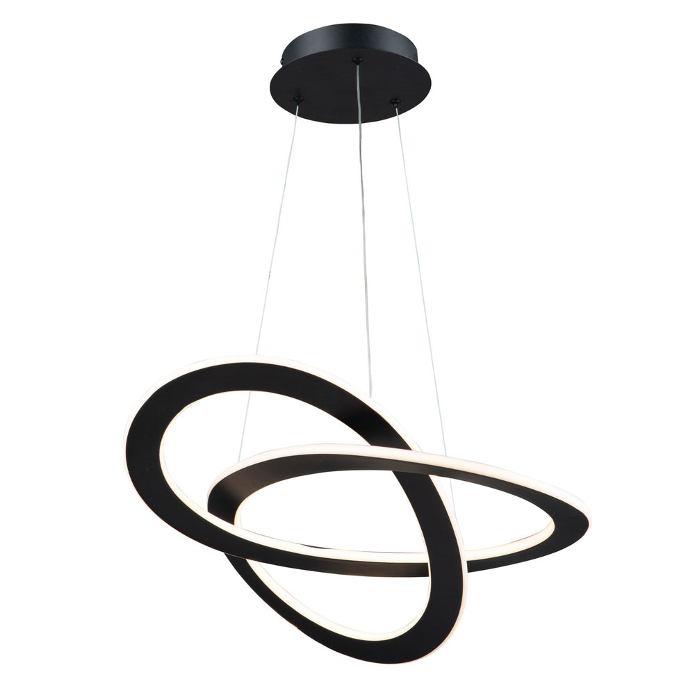 Wave Chandelier, 18.5" W, by Artcraft Lighting