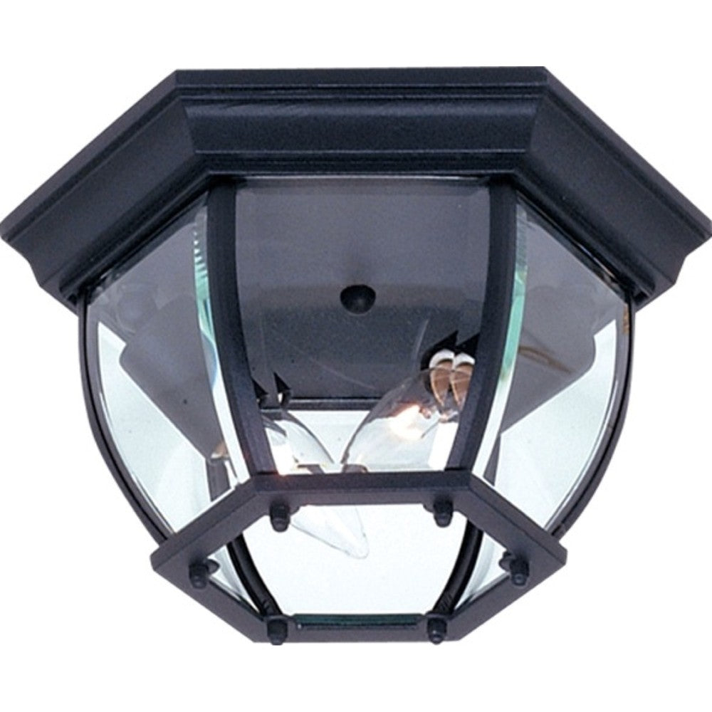 Classico Outdoor Flush Mount in Black by Artcraft Lighting