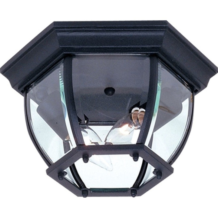 Classico Outdoor Flush Mount in Black by Artcraft Lighting