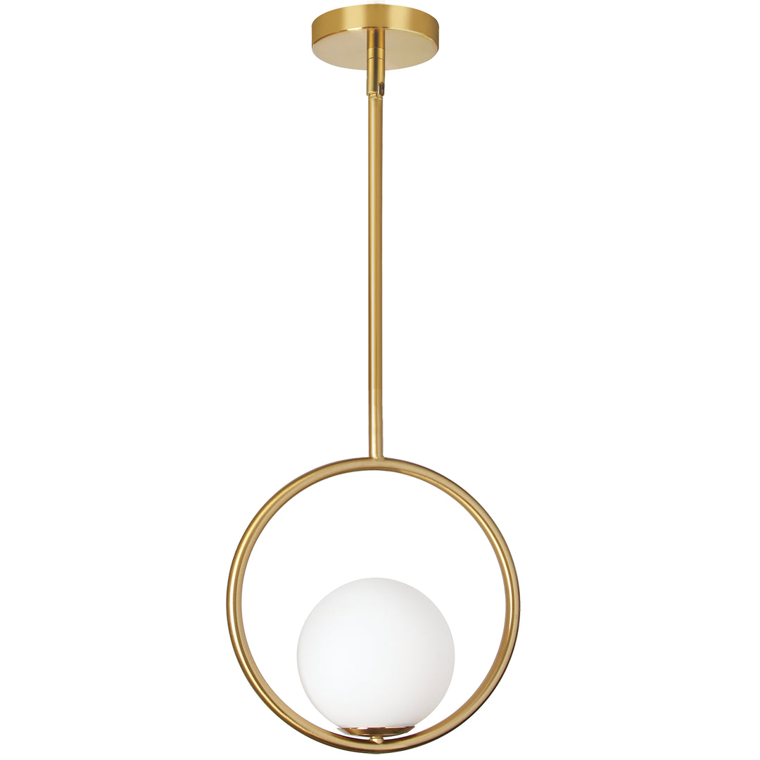 Adrienna 1 Light Halogen Pendant by Dainolite