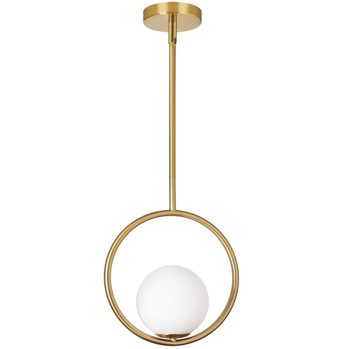 Adrienna 1 Light Halogen Pendant by Dainolite