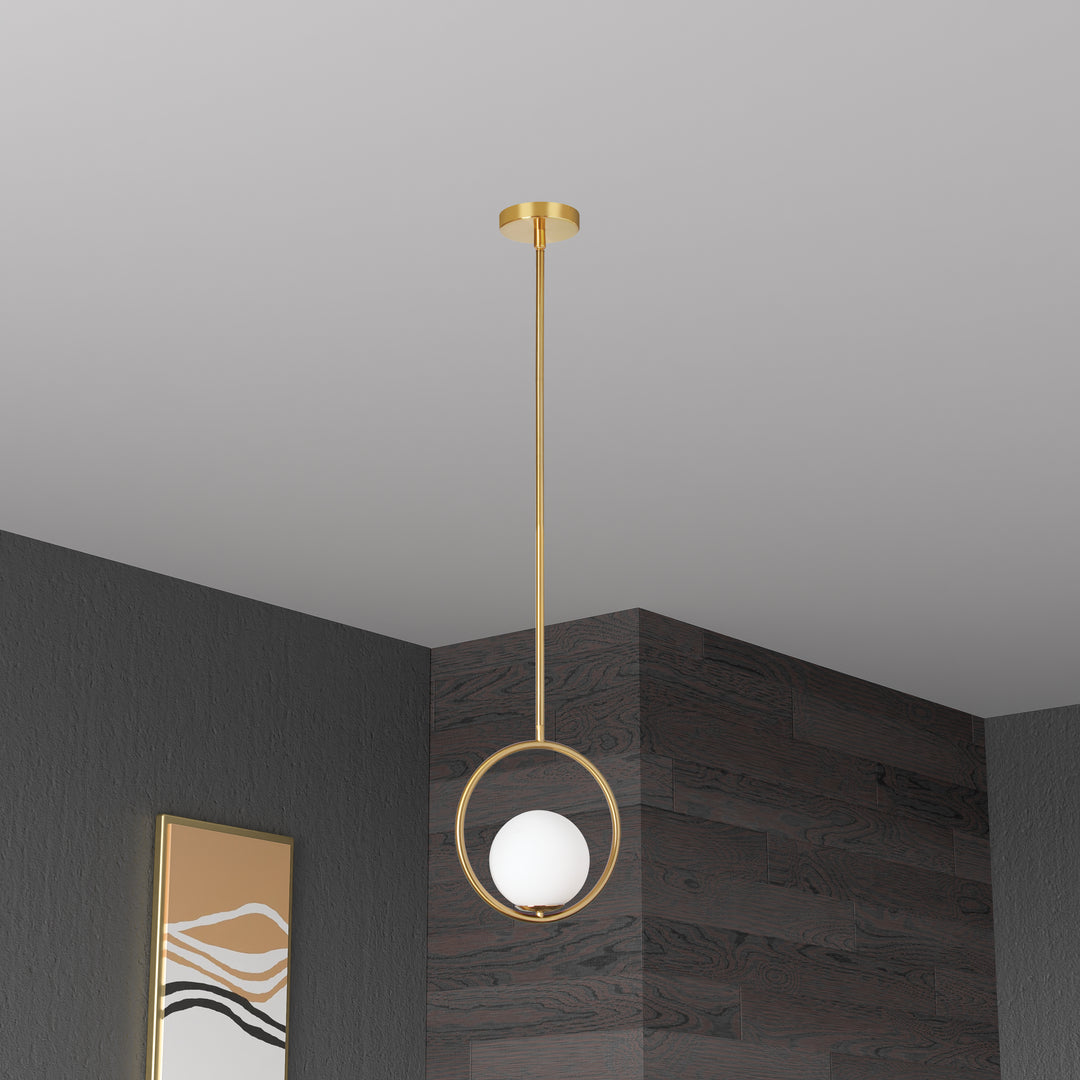 Adrienna 1 Light Halogen Pendant by Dainolite - view 3