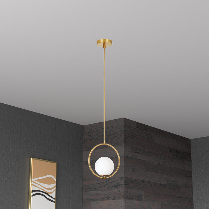 Adrienna 1 Light Halogen Pendant by Dainolite - view 3