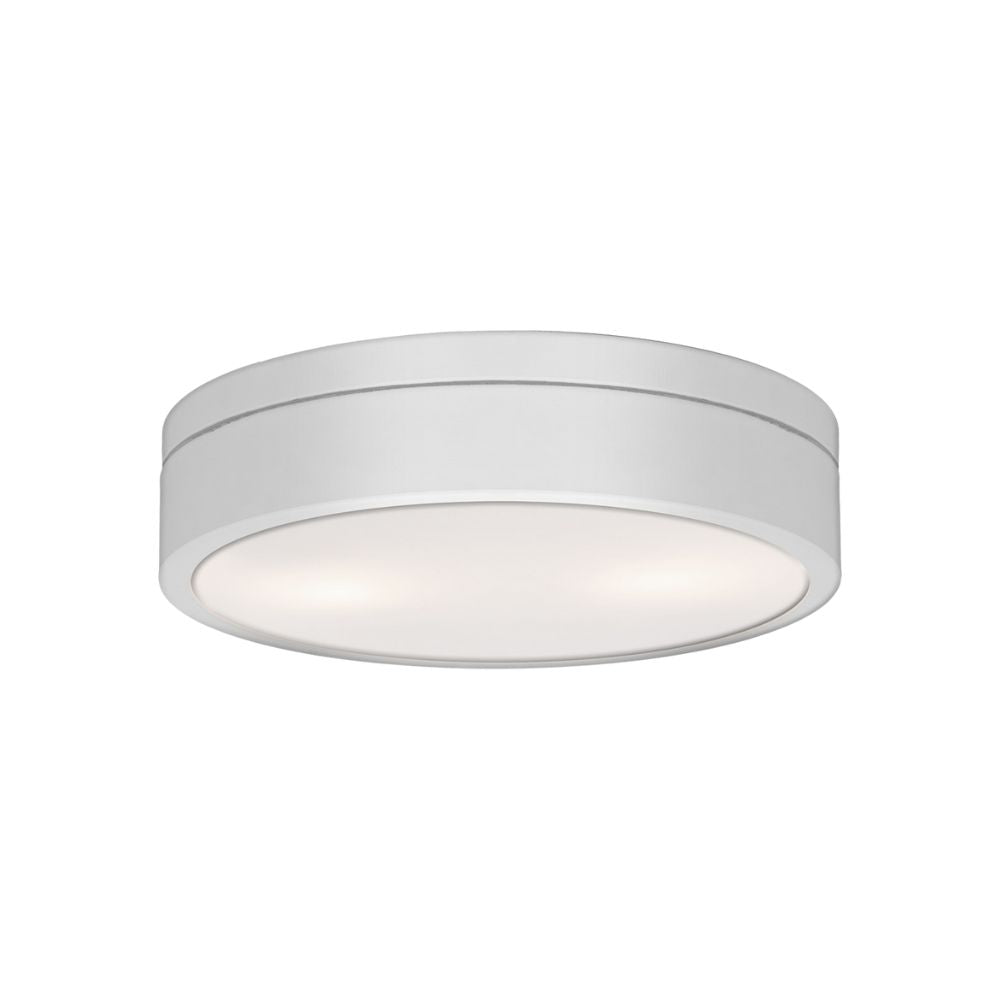 Grove LED Flush Mount in White by Avista