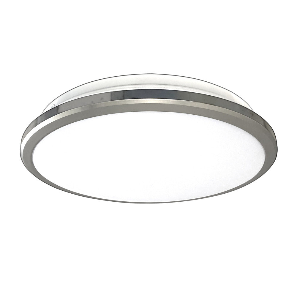Slim LED Flush Mount in Brushed Nickel by Avista