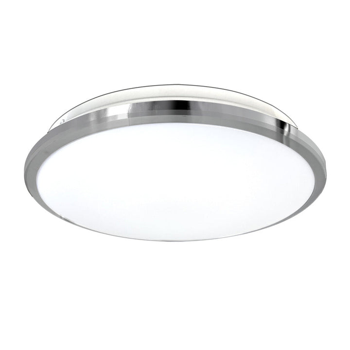 Slim LED Flush Mount in Chrome by Avista