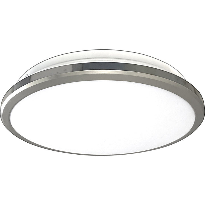 Slim LED Flush Mount in Brushed Nickel by Avista
