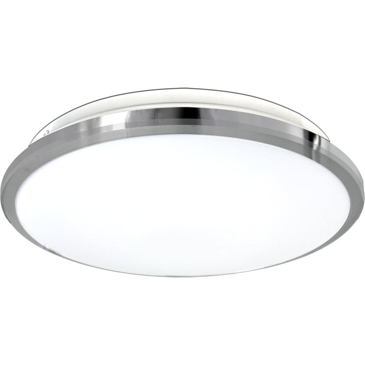 Slim LED Flush Mount in Chrome by Avista