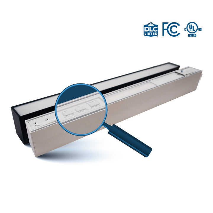 LED Architectural Linear Strip Light 3CCT + Wattage Selectable - ALS