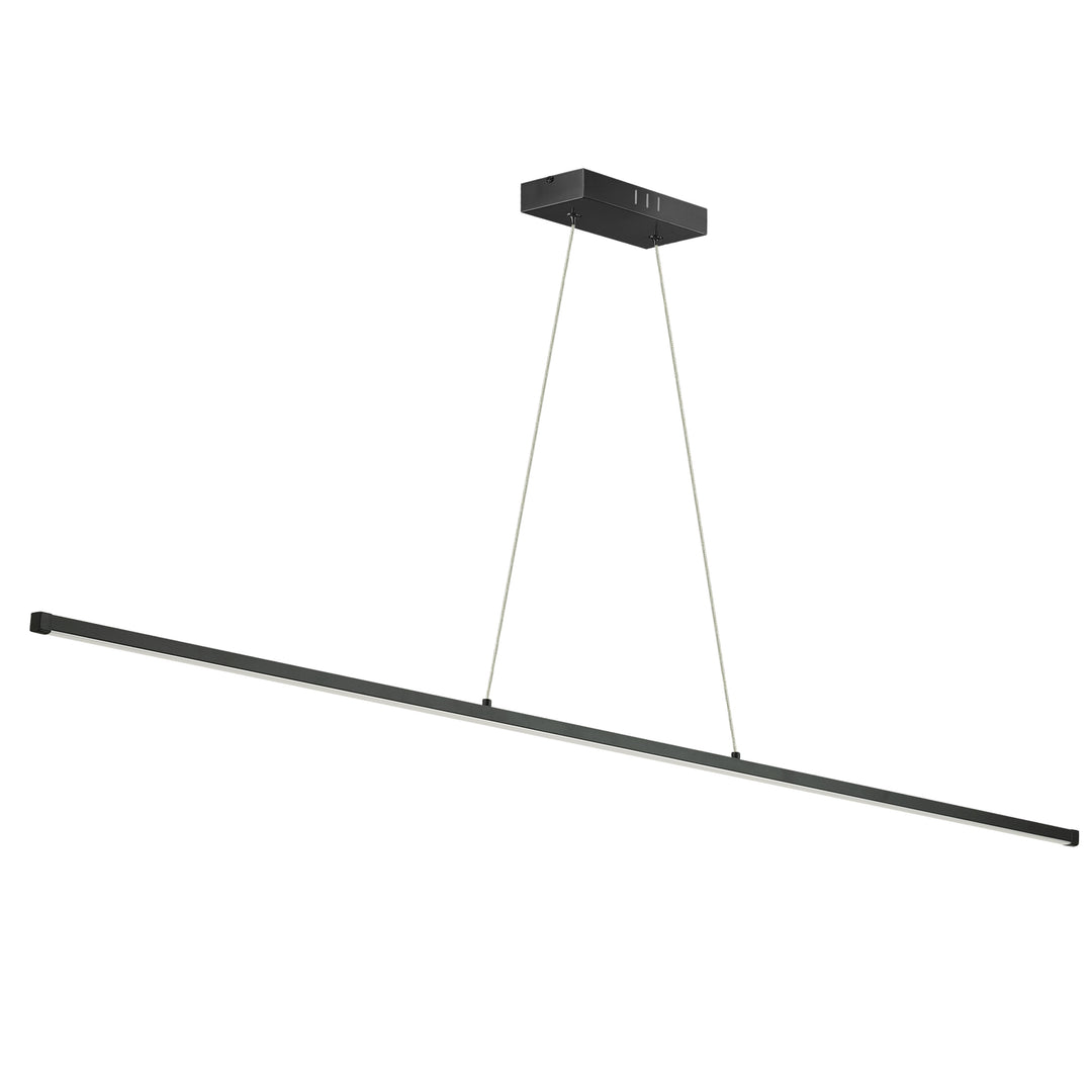Array 30W Horizontal Pendant (ARY-4830LEDHP) in Black by Dainolite
