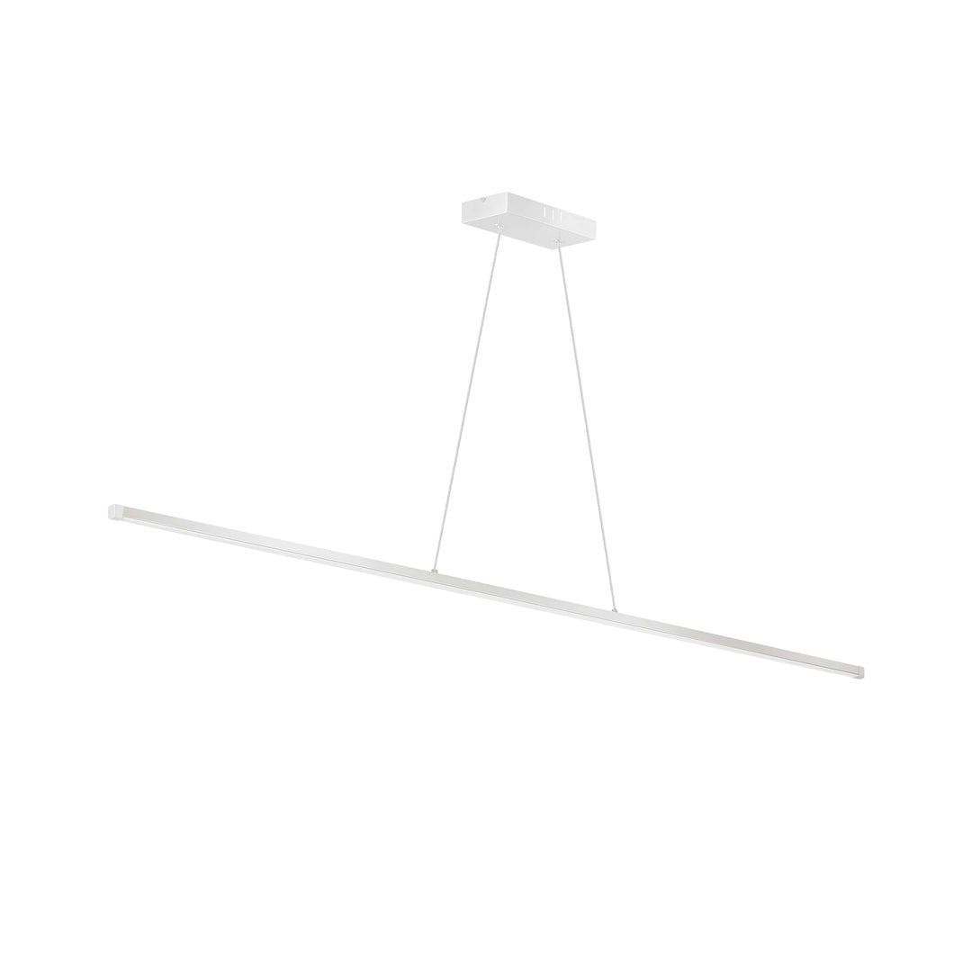 Array 30W Horizontal Pendant (ARY-4830LEDHP) in White by Dainolite