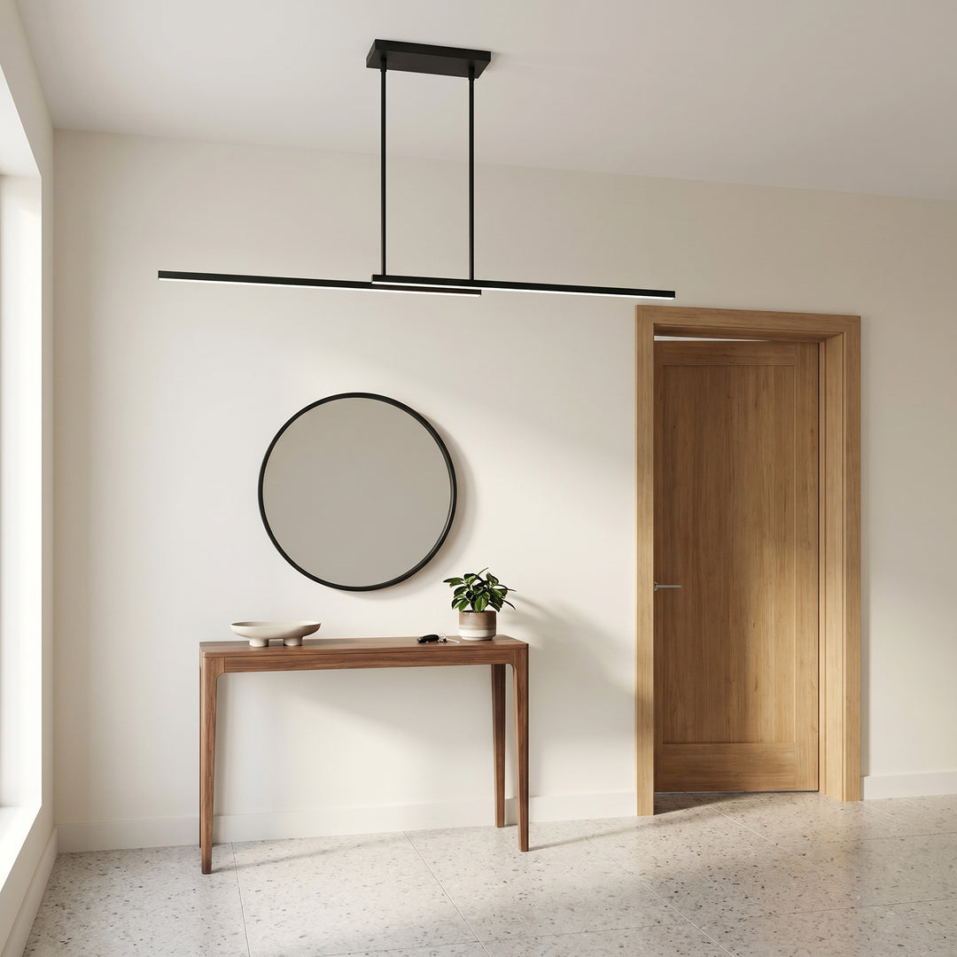 Annita 48W 5CCT Horizontal Pendant by Dainolite - view 2