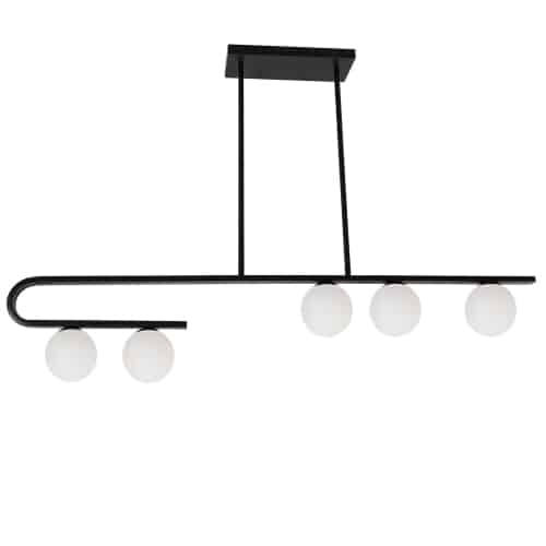 Atlas 5 Light Horizontal Pendant by Dainolite