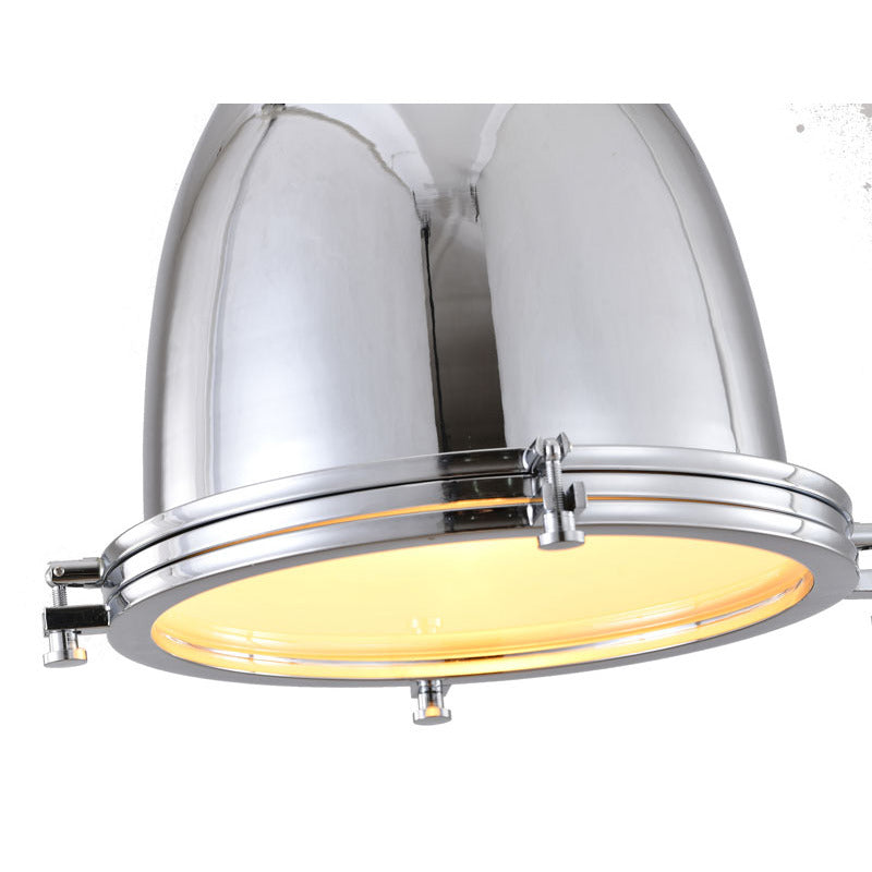 Chrome Glass Table Lamp by Bethel - view 2