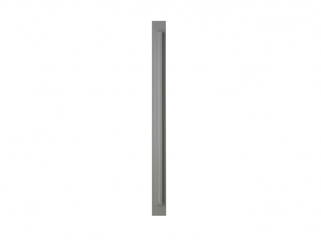 Avenue Outdoor Raised Panel LED Wall Sconce in Silver by Avenue Lighting