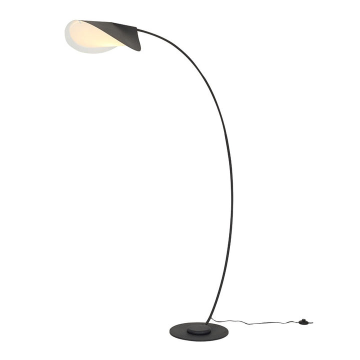 Matte Black Floor Lamp by Bethel