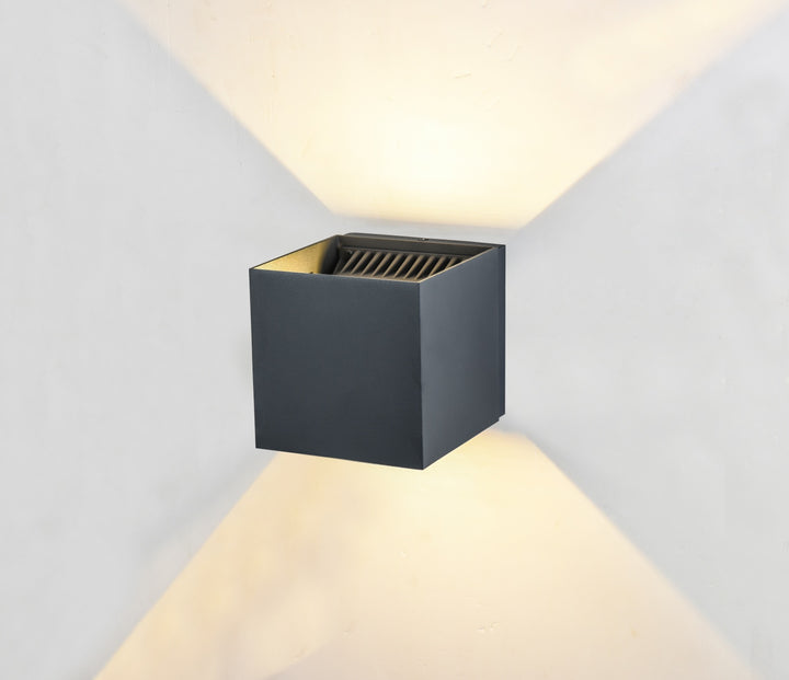 Avenue Outdoor Cube Up/Down 3000K LED Wall Sconce by Avenue Lighting - view 6