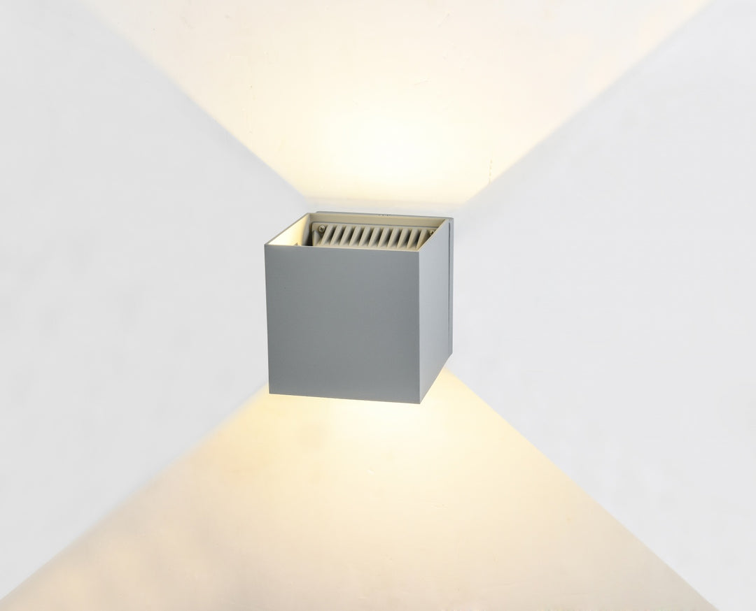 Avenue Outdoor Cube Up/Down 3000K LED Wall Sconce by Avenue Lighting - view 14
