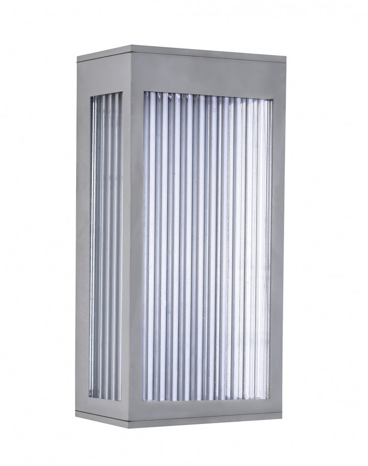 Avenue Outdoor 3000K LED Wall Sconce with Ribbed Glass by Avenue Lighting - view 11