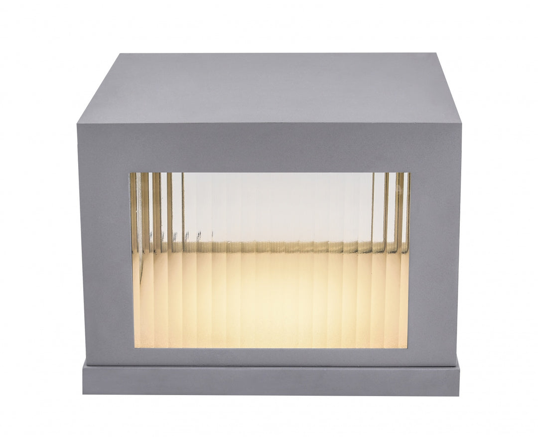 Avenue Outdoor 3000K LED Pillar Mount with Ribbed Glass by Avenue Lighting - view 14