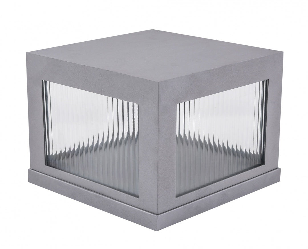 Avenue Outdoor 3000K LED Pillar Mount with Ribbed Glass by Avenue Lighting - view 10