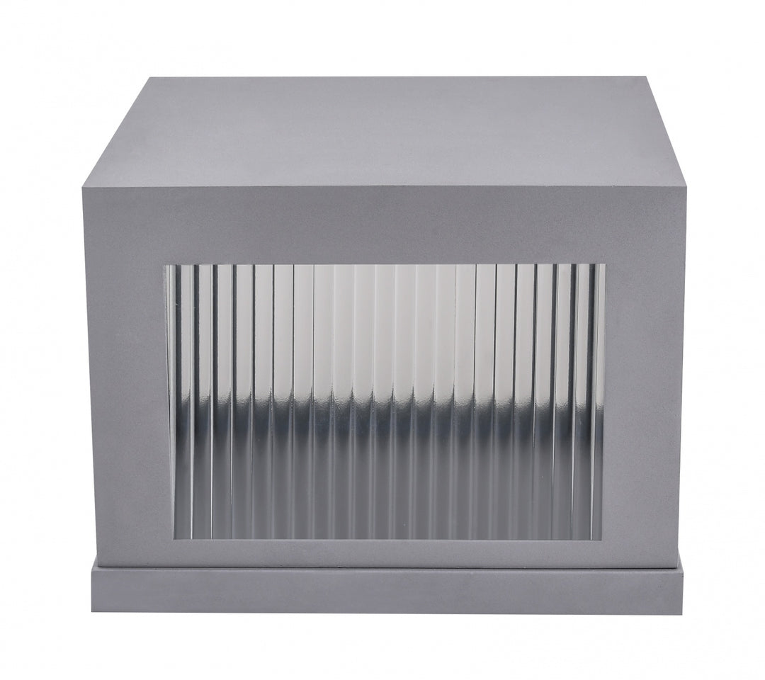 Avenue Outdoor 3000K LED Pillar Mount with Ribbed Glass by Avenue Lighting - view 11