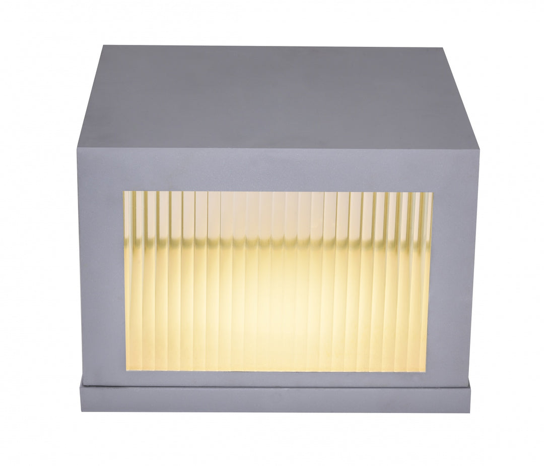 Avenue Outdoor 3000K LED Pillar Mount with Ribbed Glass by Avenue Lighting - view 29
