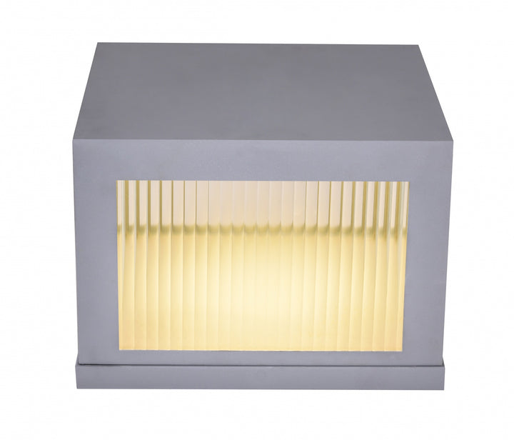 Avenue Outdoor 3000K LED Pillar Mount with Ribbed Glass by Avenue Lighting - view 29