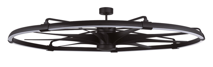 Axel Ceiling Fan in Flat Black by Craftmade