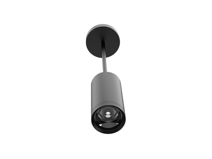 LED Pendant Cylinder Light - CCT &amp; Power Adjustable - Zoomable
