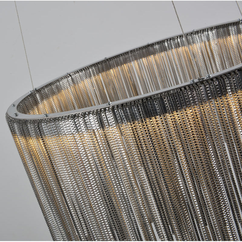 Chrome Chandelier by Bethel - view 2