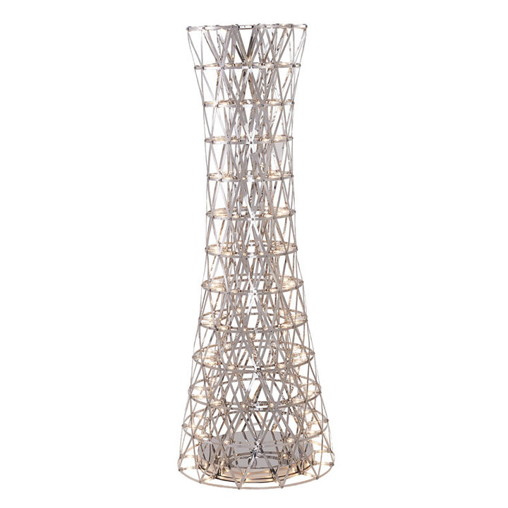 Floor Lamp in Chrome by Bethel