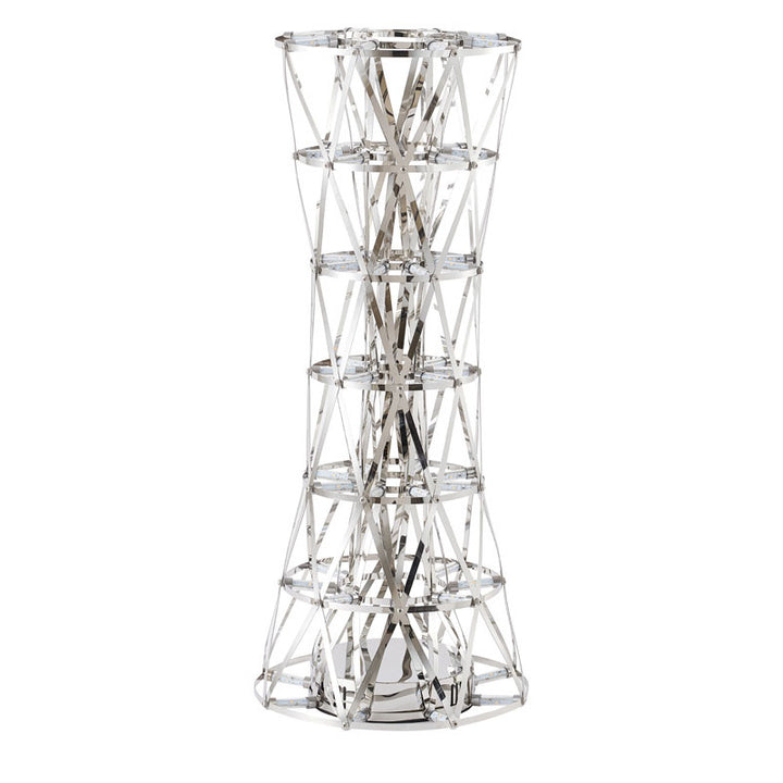 Stainless Steel Column Table Lamp Fixed LED by Bethel - view 2