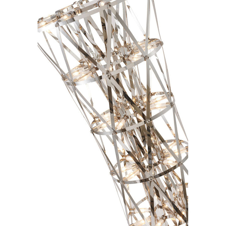 Stainless Steel Column Table Lamp Fixed LED by Bethel - view 3
