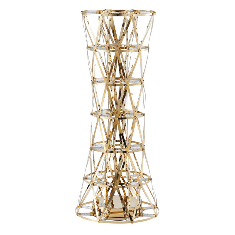 Stainless Steel Column Table Lamp Fixed LED by Bethel - view 8