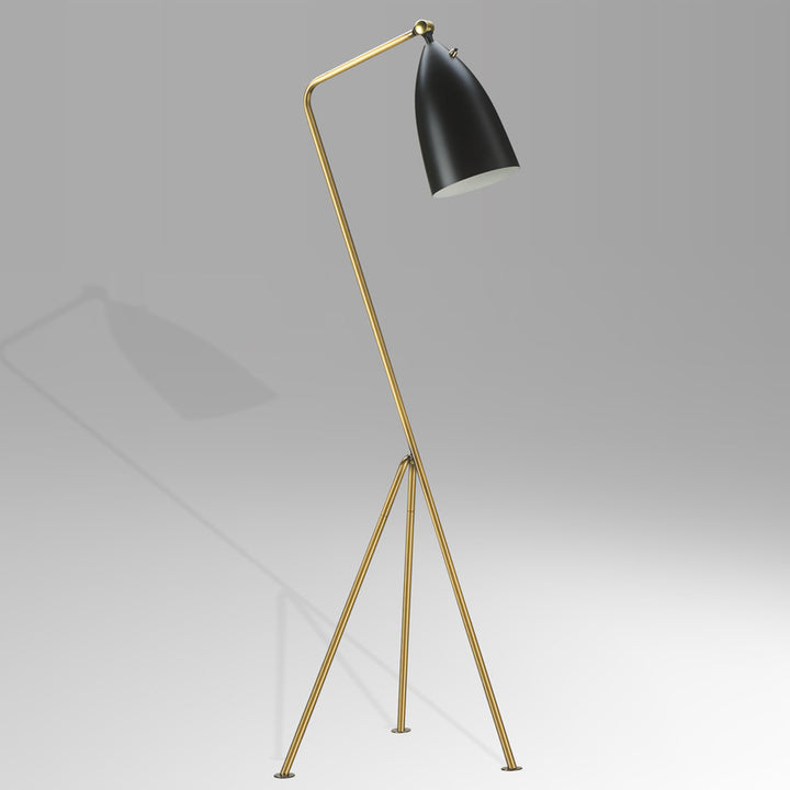 Floor Lamp (BEL01) in Black by Bethel