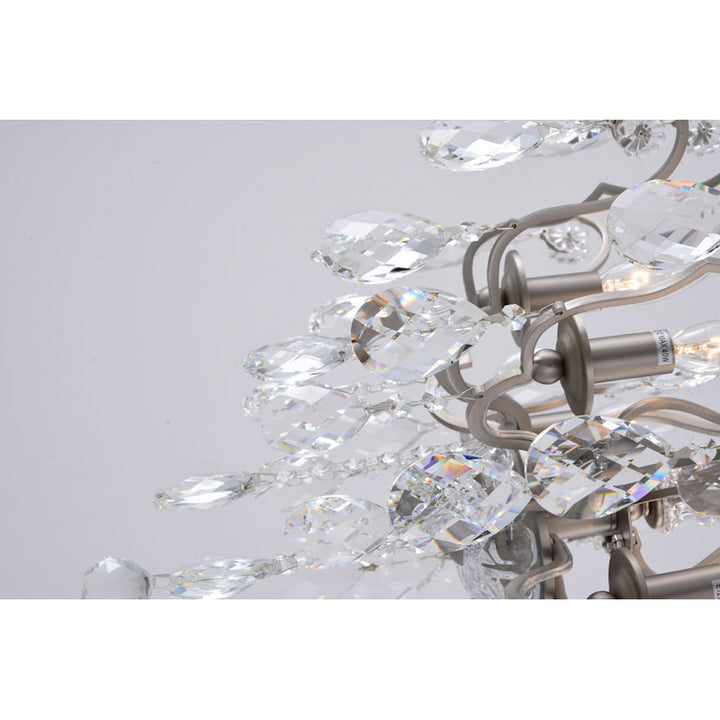 Frame Chandelier with Clear Hanging Crystals (BET61) by Bethel - view 33