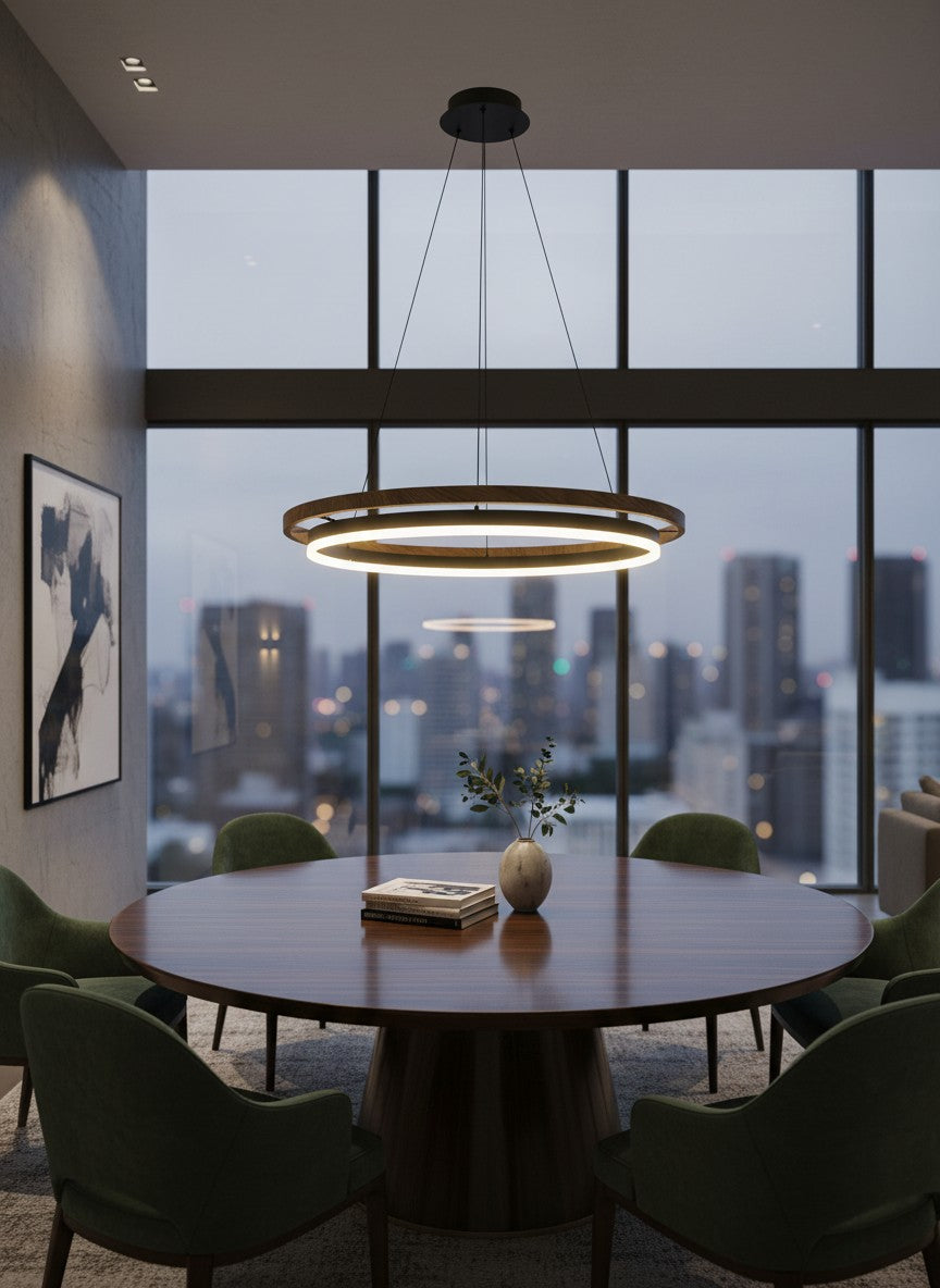 Bisel 30W 5CCT Pendant by Dainolite - view 2