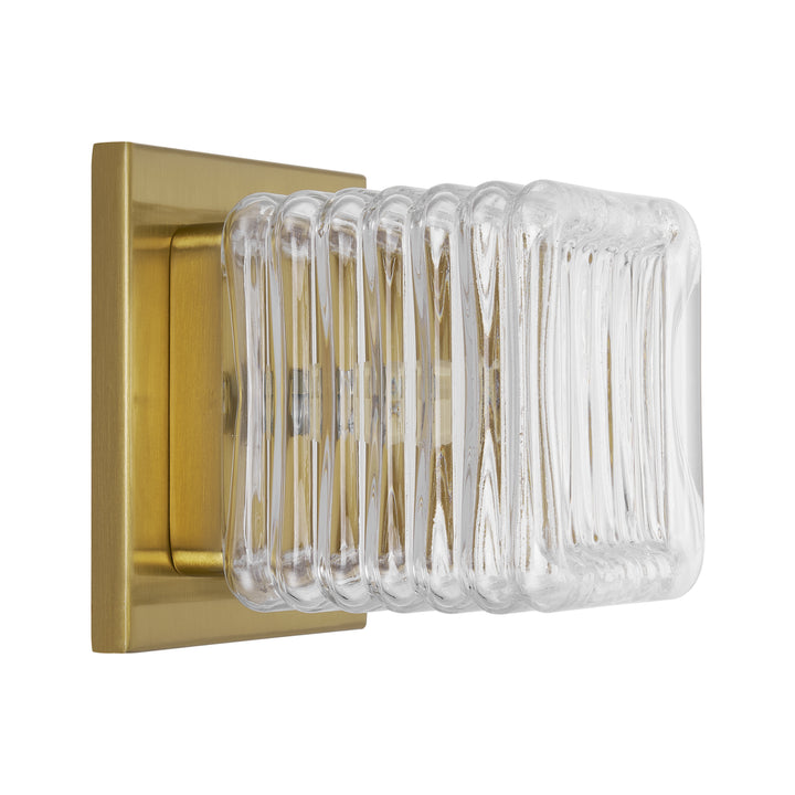 Berkley 1 Light Wall Sconce in Aged Brass by Dainolite